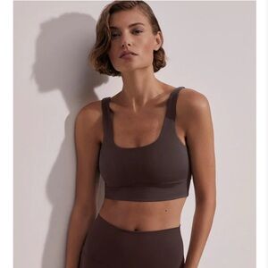 Varley FreeSoft Cori Bra - Coffee Bean Size L Large new with tags retail $72